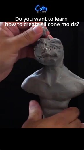 Part 1 from 4: Anubis in polymer clay