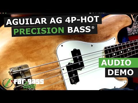 Aguilar AG 4P Hot Precision Bass Pickup Demo