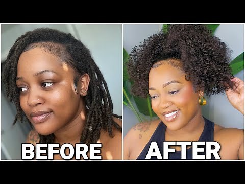 EASY PONYTAIL STYLES FOR LOCS :: LOC STYLES :: NO RETWIST