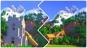 The BEST NEW MOUNTAINS SPAWN SEED For The Minecraft 1.17 Bedrock Beta!