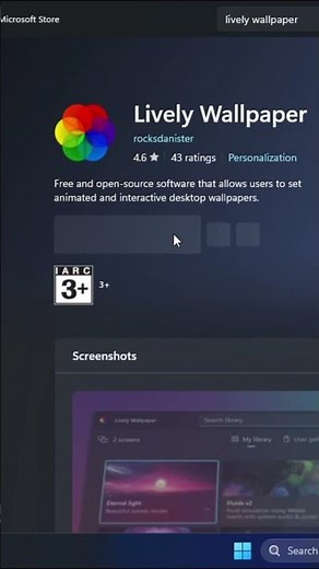 How to Set Live Wallpaper on Desktop #pc #laptop #smartphone #shorts #wallpaper #macbook