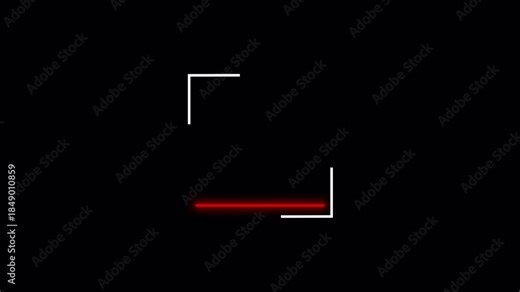 Scanning Code Icon Animation, QR Code and Barcode Scanner Concept, Biometric Security Interface with Transparent Background in 4K.