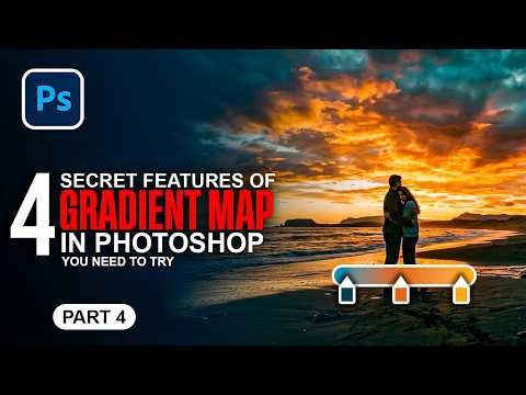 4 Hidden Gradient Map Features & Tricks You Should Know in Photoshop | Part 4