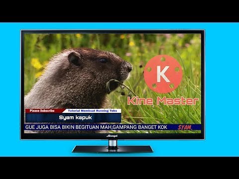 How to Make Running Text Using KineMaster Pro Apps