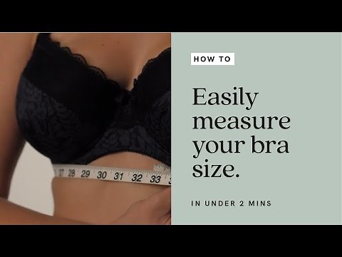 How to measure your bra size — an easy guide.