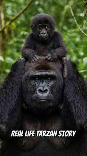 Real Life Tarzan Story… A Gorilla Saved a Child 😳