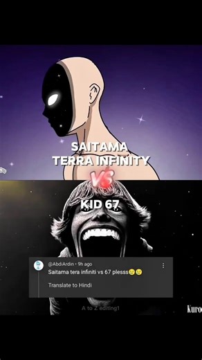 “Infinite vs 67 | Real Winner” #anime