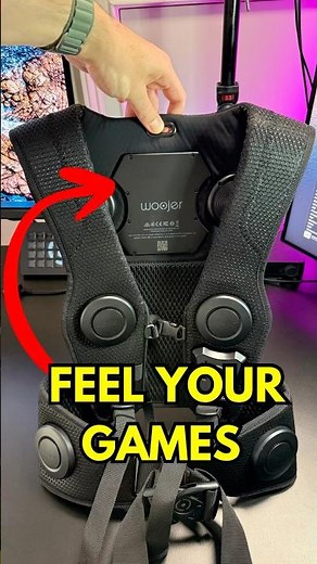 This Vest Lets You FEEL Video Games!