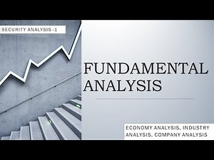 Security analysis- Fundamental analysis // EIC approach //Industry life cycle