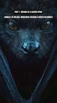 Animals in Dreams: Indigenous Wisdom & Hidden Meaning! #spiritual #animals #dream #symbolism #facts