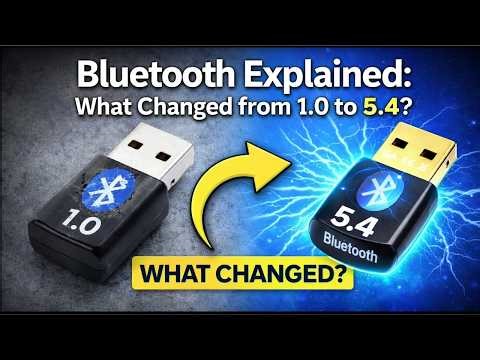 Bluetooth Explained: What Changed From 1.0 to 5.4?