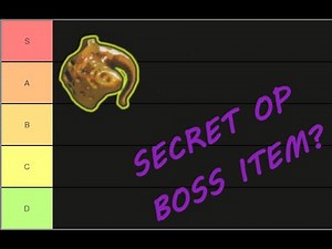 TIER LIST of all BOSS items in RISK OF RAIN 2