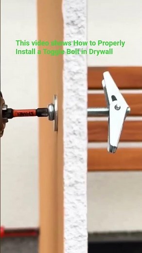 The Secret to Perfect Toggle Bolts Every Time