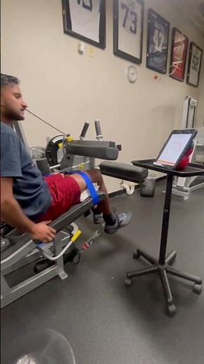 Knee Extension Isometric Testing at 60 degrees of Knee Flexion