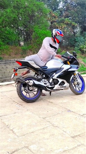 BikeR15 V4 White Beauty #r15v4 #shorts #yamaha