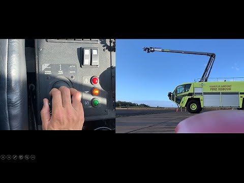 How to Use an ARFF Oshkosh Snozzle/ HRET