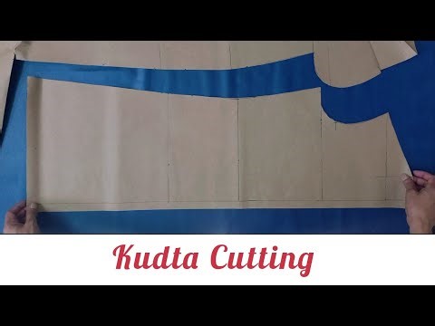 Part -1 How to Cut Kurta | Complete Kurta Cutting Guide for Beginners