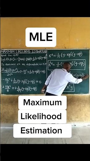Maximum Likelihood Estimation (MLE) for Linear Regression