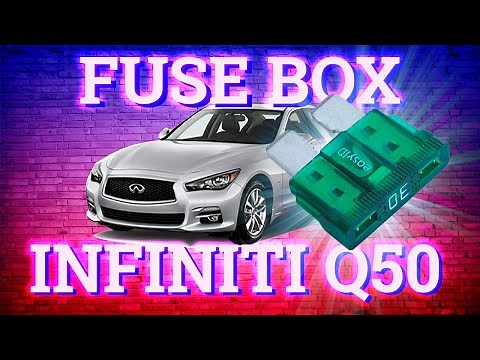 Infiniti Q50 (2013-2015) fuse box diagram