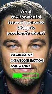 Leonardo DiCaprio Quiz | Only True Fans Can Get 10/10!#fyp Subscribe for more celebrity quizzes!
