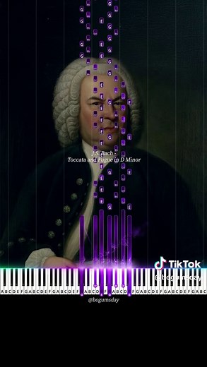 J.S. Bach: Toccata and Fugue in D Minor Piano Tutorial