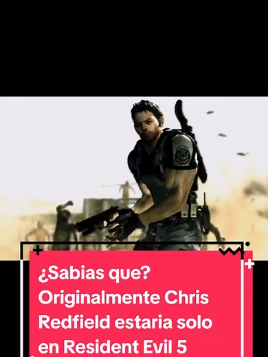 ¿Sabías que Chris Redfield iba a estar solo en Resident Evil 5?