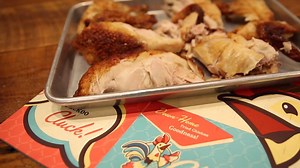 There's a lot of tender juicy meat you can get from a Rotisserie Chicken by breaking it down right. Chef Joe showed us how to properly carve one for easy access later on a stressful weeknight! | Lowes Foods
