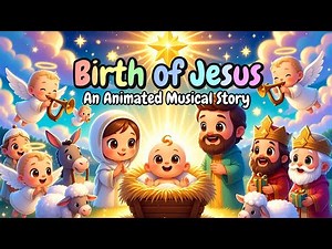 The Birth of Jesus – Christmas Musical Story & Songs for Kids & Family🎄