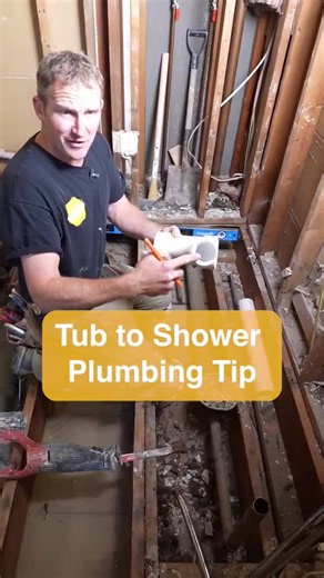 39K views · 316 reactions | Shower Drain Plumbing Tip #diy #plumbing #shorts #bathroomremodel | Home Remodeling | Facebook