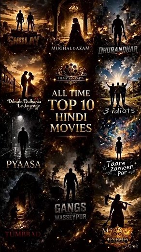 👉 Top 10 Hindi Movies of All Time 🔥 #1 Will Surprise You | Bollywood Greatest Ever 🎬