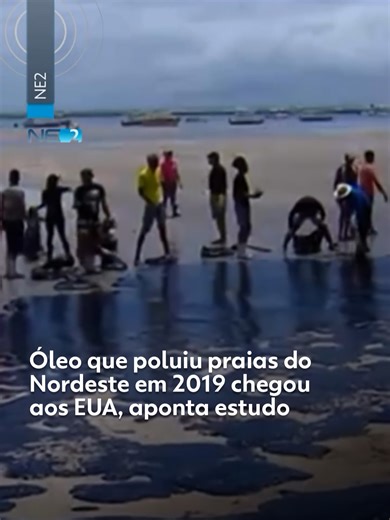 #Estudo - Pesquisadores pernambucanos identificaram que o óleo que atingiu o litoral do Nordeste em 2019 percorreu mais de 8 mil quilômetros pelo oceano e chegou aos Estados Unidos. A conclusão faz parte de um estudo coordenado pela professora Eliete Zanardi, da Universidade Federal de Pernambuco (UFPE), publicado na revista científica Environmental Science and Technology. Segundo a pesquisa, mais de 200 dias após o aparecimento das manchas no Brasil, garrafas plásticas com vestígios do mesmo ól
