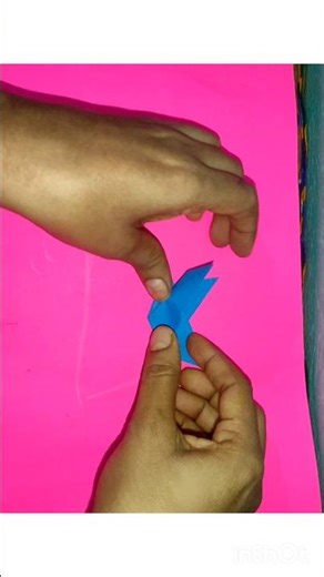 origami bird 🐦#paper craft bird#youtubeshorts #craft #papercraft