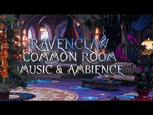 Ravenclaw Common Room in Winter ❄️ | Magical Cozy Hogwarts Legacy Music & Ambience (4K)