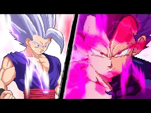 Beast Gohan vs Ultra Ego Vegeta - [Sprite Animation]