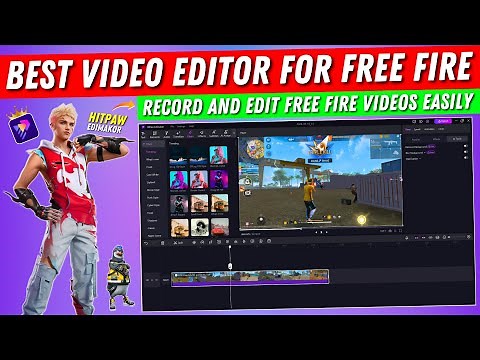 Edit Free Fire Videos Without Many Times (record&edit) | Best Video Editor for Free Fire (Edimakor)