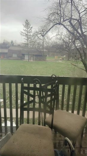 Tornado siren goes off ￼