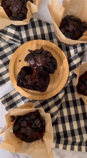 Easy Olympic Village chocolate muffins you can make