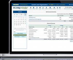 MoneyMinder Nonprofit Bookkeeping for Volunteer Treasurers