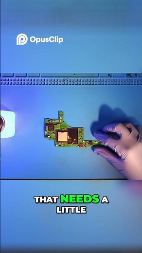 Fixing a #NintendoSwitch with a Broken USB-C Port! 🔧 #TechRepair #Microsoldering