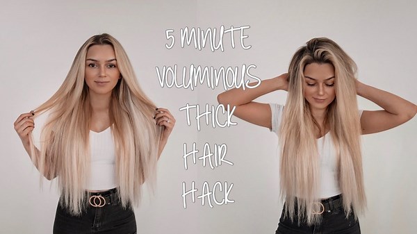 5-Minute Voluminous Hair Tutorial (No Teasing Needed!)