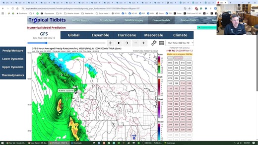 Live has now ended. Summary: Rain at times overnight into Monday AM with shower chances to follow. Tuesday looks nice with sun breaks possible and slight shower chance. Wednesday starts nice and chance of rain later on with more rain rain coming Thursday with rain chances also on Friday and Saturday at times. Watching for wind chances Thu-Fri and lowering snow levels with snow possible down to the ski area late week. More info tomorrow. 11-9-25 FB Live at 8:30 pm | Whatcom County Weather