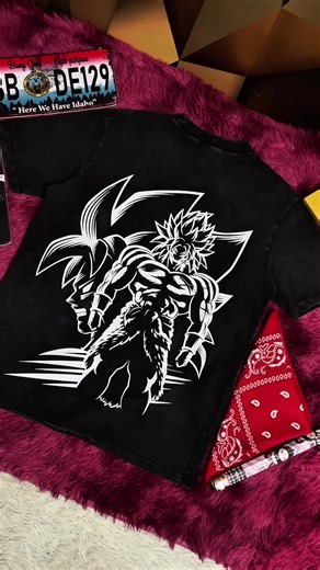 Legendary Broly Graphic Tee for Dragon Ball Fans