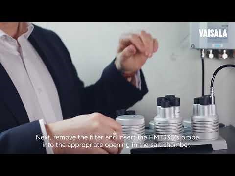 Saturated Salt Calibration with the Vaisala HMK15 Humidity Calibrator