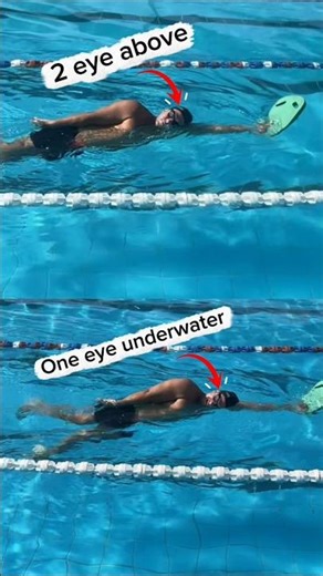 Freestyle Breathing One Eye vs Full Face Out