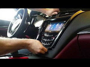 How To Remove the Cadillac CUE Infortainment Nav Radio Unit
