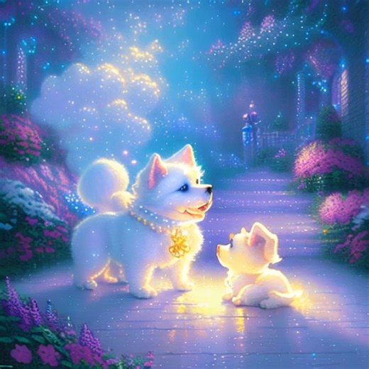 11K views · 3.2K reactions | Cute pearl white dogs. | Pam's Gifs and Videos | Facebook