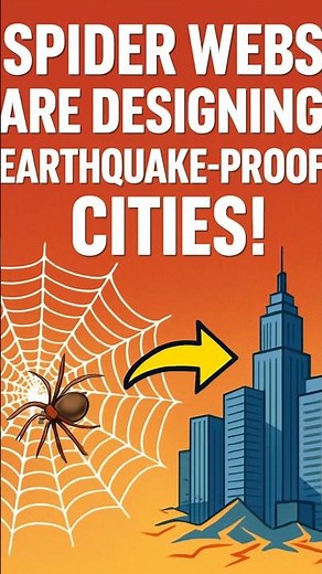 Spider Webs Are Designing Earthquake-Proof Cities!