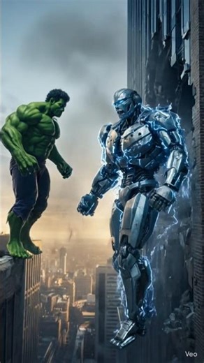 Green Monster vs Evil Robot 🤖🔥 Final Battle! #viral #trending #youtube