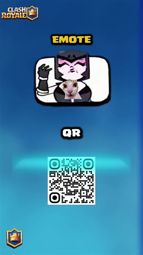 New emotes clash royale qr codes 2025 #clashroyale #fyp