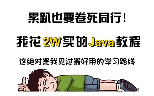 这绝对是我见过最好用的学习路线！30天刷完Java教程，从入门到精通，学不会退出IT界！Java基础_Java入门_Java编程